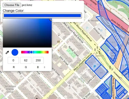 kml file viewer online free web map tool. upload kml kmz file and view geodata on map