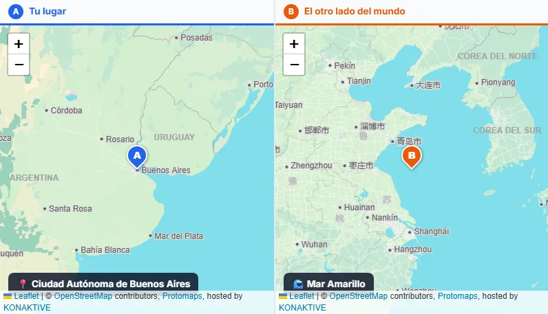 O haz clic en un mapa