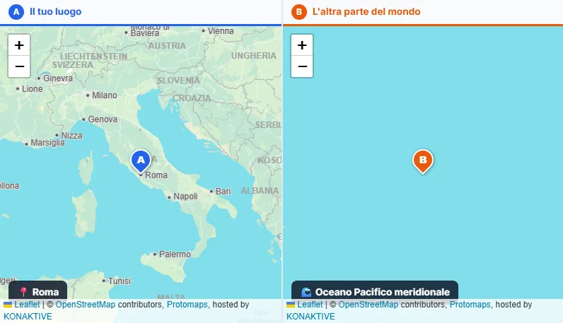 Oppure clicca su una mappa
