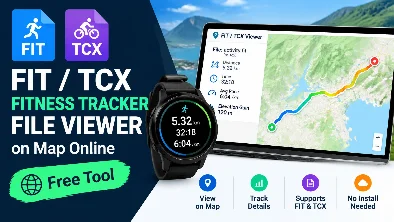 Visualizzatore file FIT / TCX screenshot