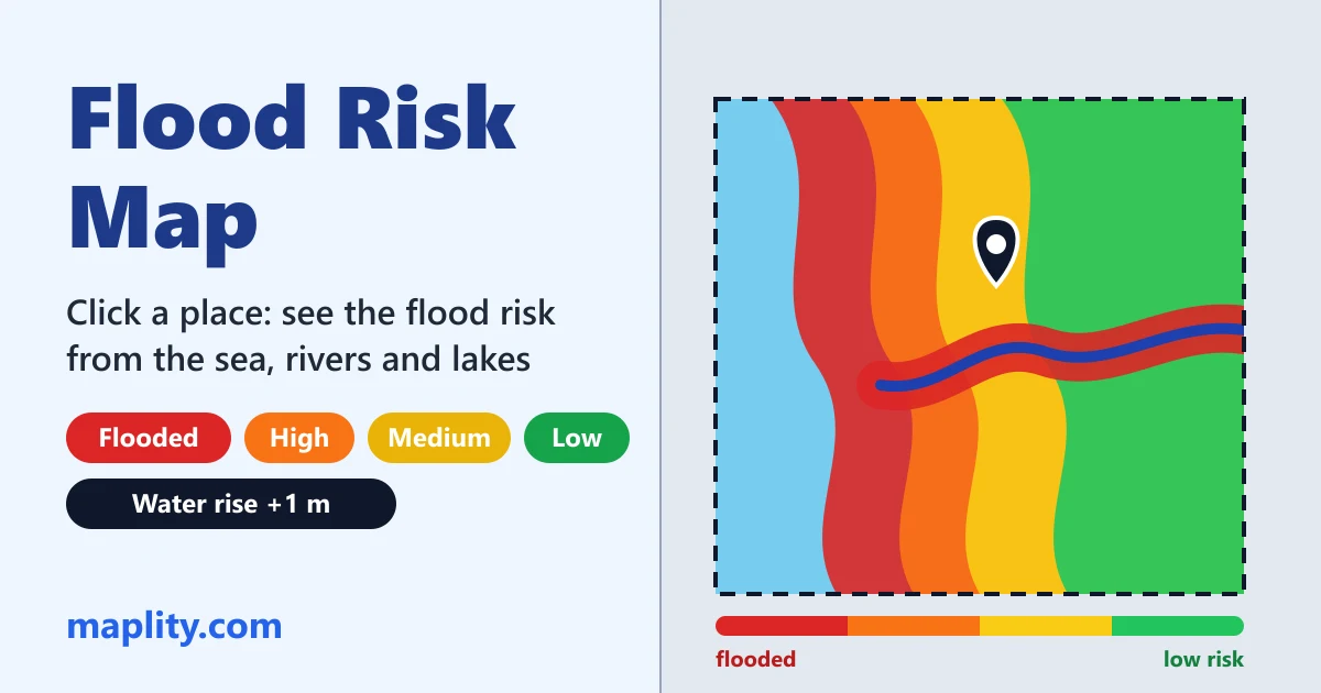 Mappa del rischio di alluvione screenshot