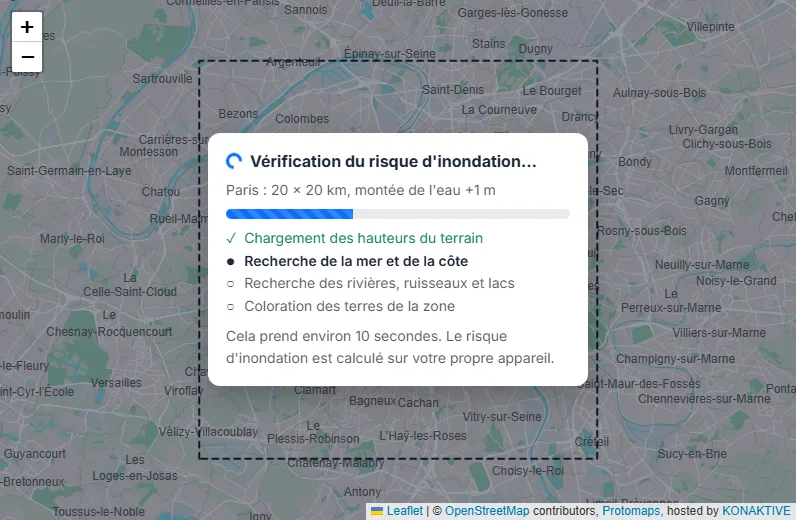 Attendez environ 10 secondes