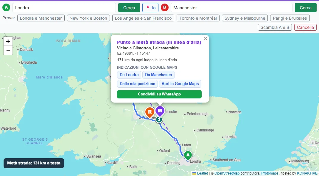 Apri la finestra e ottieni le indicazioni su Google Maps