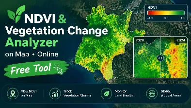 Analizzatore NDVI e cambiamento della vegetazione screenshot
