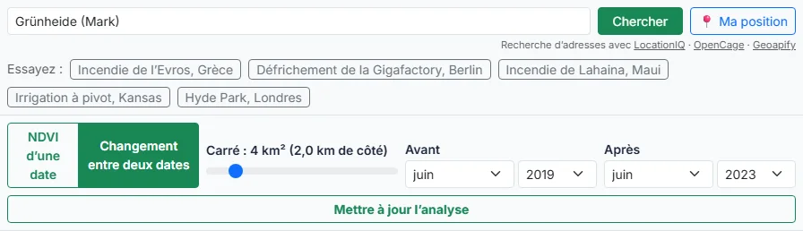 Choisissez une date ou deux