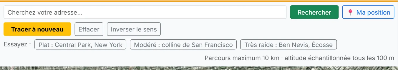 Corrigez le parcours si besoin